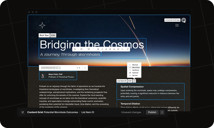 Payload screenshot